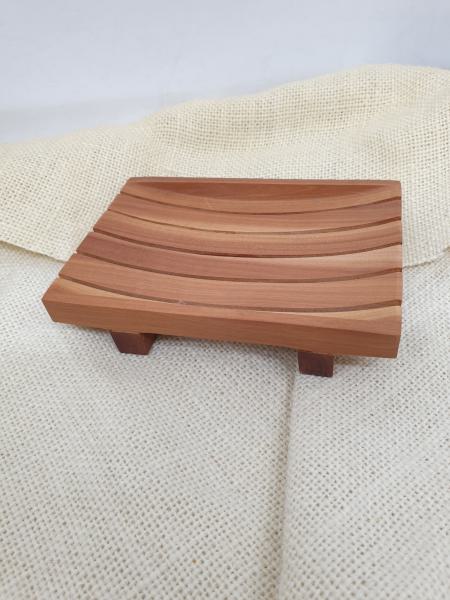 Wooden Soap Dish - square
